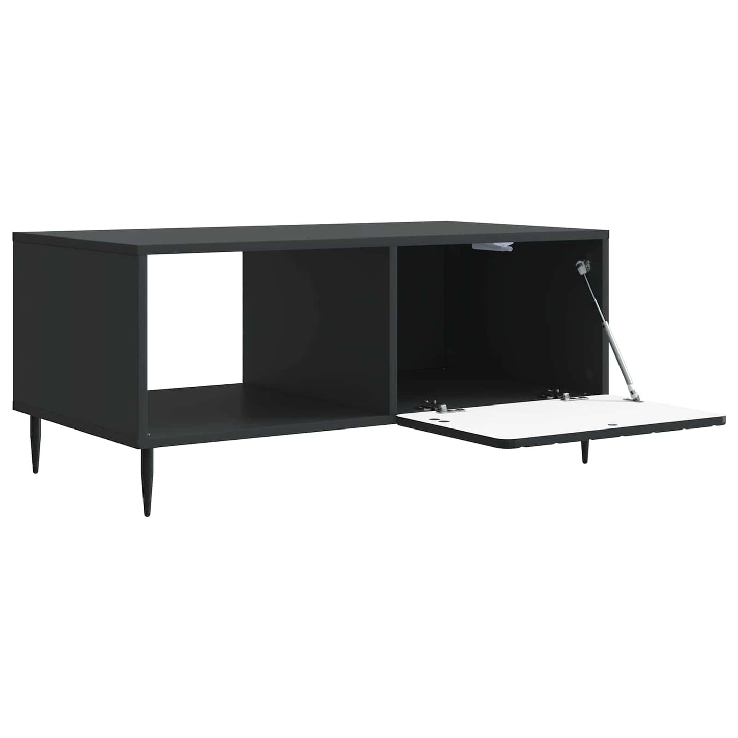 Kaffebord Svart 90 x 50 x 40 cm Konstruert tre