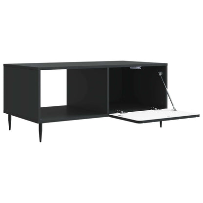 Kaffebord Svart 90 x 50 x 40 cm Konstruert tre