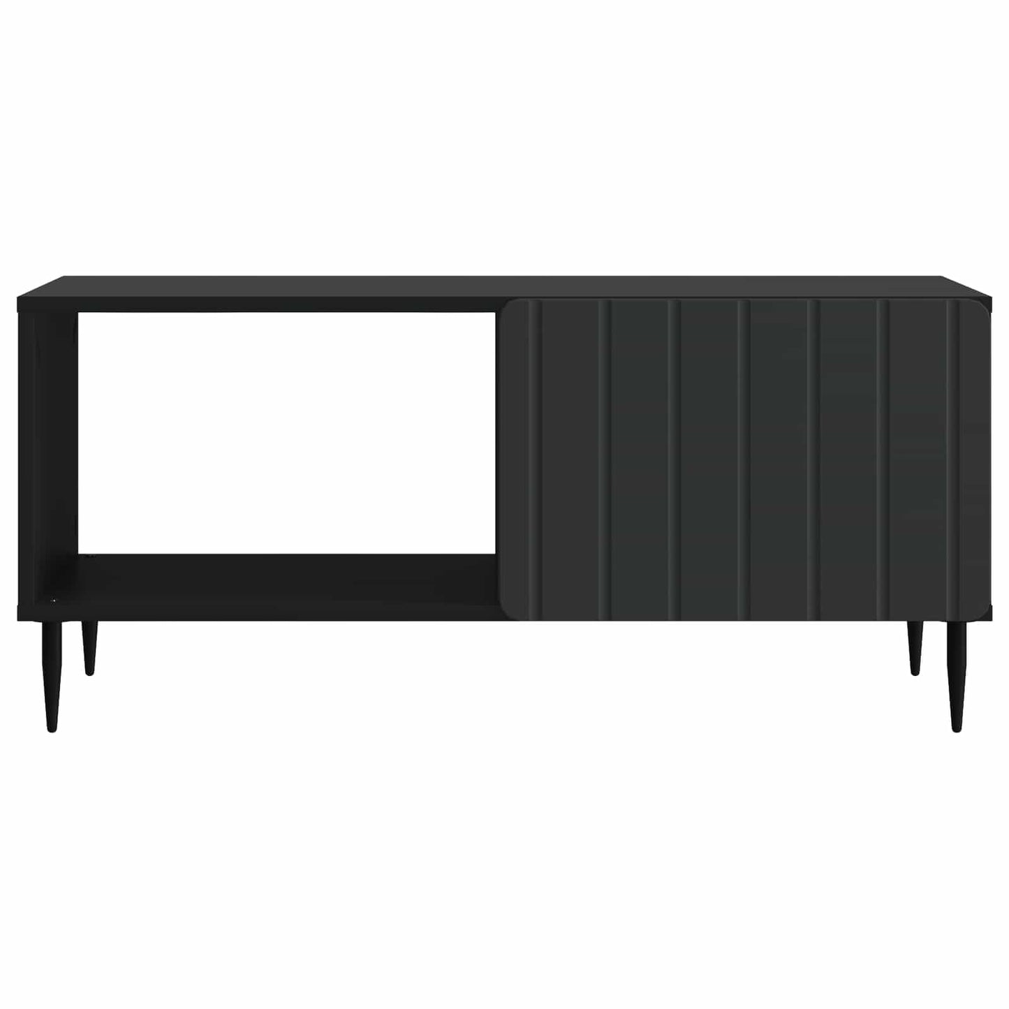 Kaffebord Svart 90 x 50 x 40 cm Konstruert tre