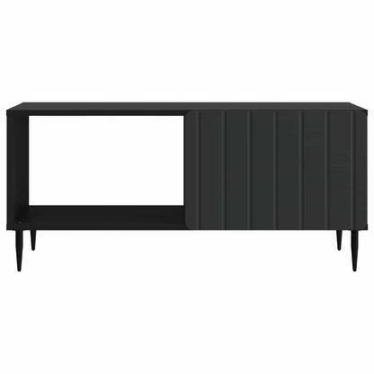 Kaffebord Svart 90 x 50 x 40 cm Konstruert tre