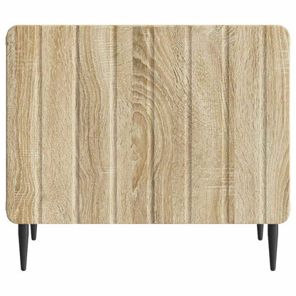 Kaffebord med skuff Sonoma eik 49 x 50 x 42 cm Konstruert tre