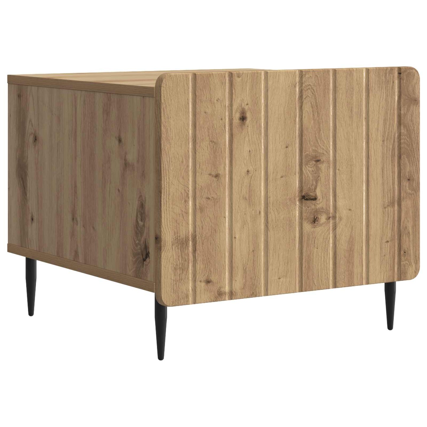 Kaffebord med skuff Artisan eik 49 x 50 x 42 cm Konstruert tre