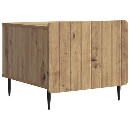 Kaffebord med skuff Artisan eik 49 x 50 x 42 cm Konstruert tre