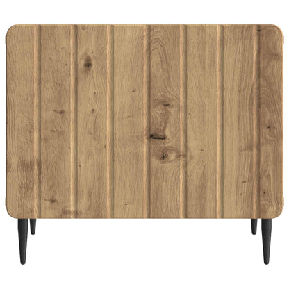 Kaffebord med skuff Artisan eik 49 x 50 x 42 cm Konstruert tre