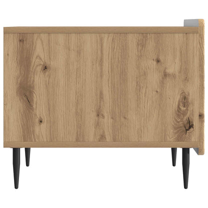 Kaffebord med skuff Artisan eik 49 x 50 x 42 cm Konstruert tre