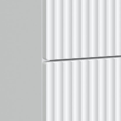Nattbordskap 2 pcs Hvit 43 x 34,5 x 48 cm Konstruert tre