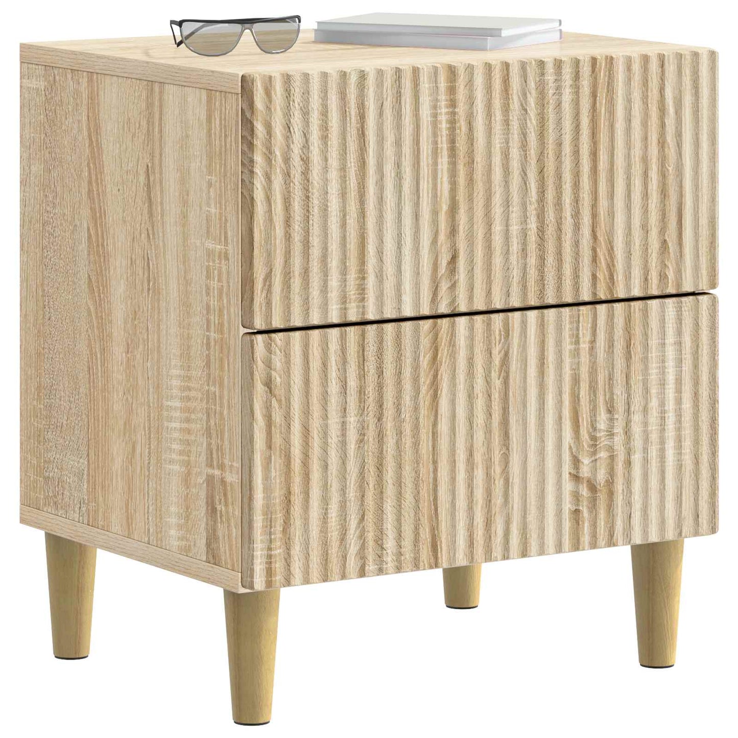 Nattbordskap Sonoma eik 43 x 34,5 x 48 cm Konstruert tre