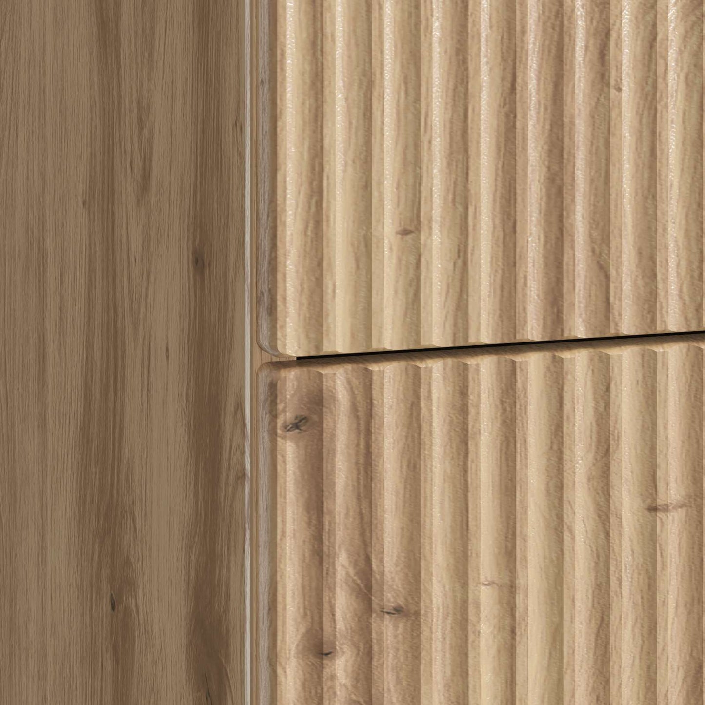 Nattbordskap Artisan eik 43 x 41 x 66,5 cm Konstruert tre