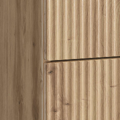 Nattbordskap Artisan eik 43 x 41 x 66,5 cm Konstruert tre