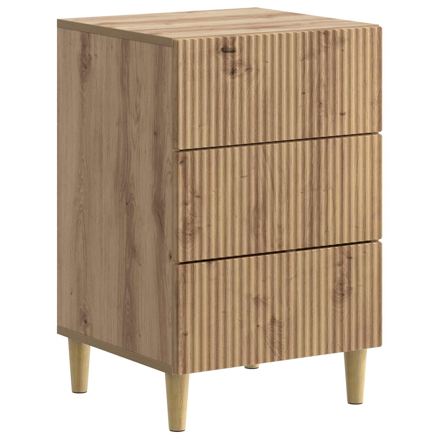 Nattbordskap Artisan eik 43 x 41 x 66,5 cm Konstruert tre