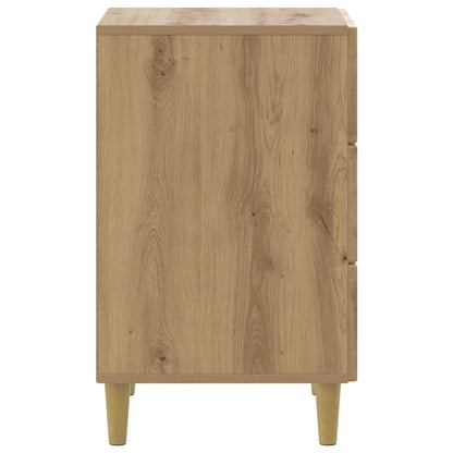Nattbordskap Artisan eik 43 x 41 x 66,5 cm Konstruert tre