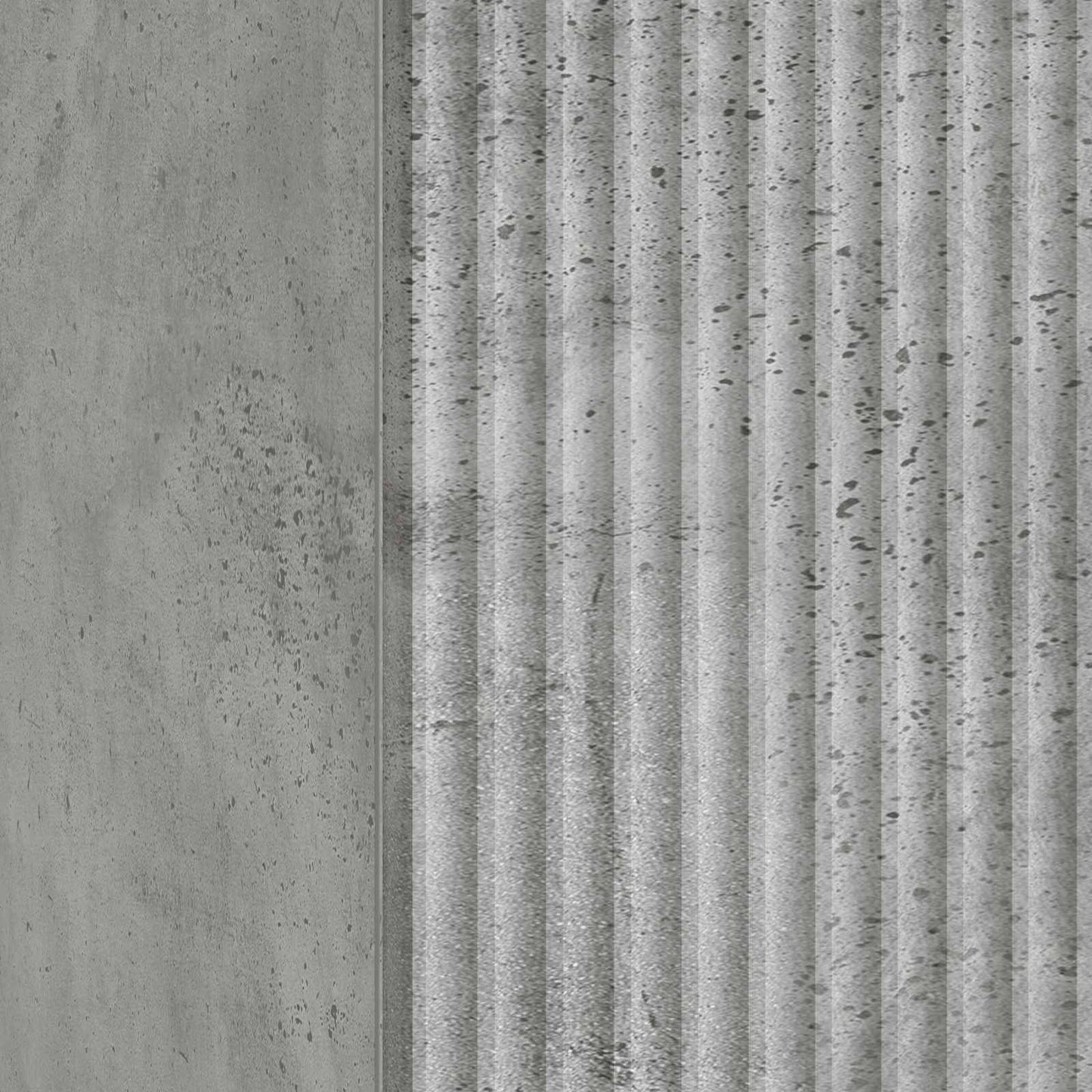 Nattbordskap 2 pcs Betonggrå 43 x 34,5 x 50 cm Konstruert tre