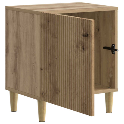 Nattbordskap 2 pcs Artisan eik 43 x 34,5 x 50 cm Konstruert tre