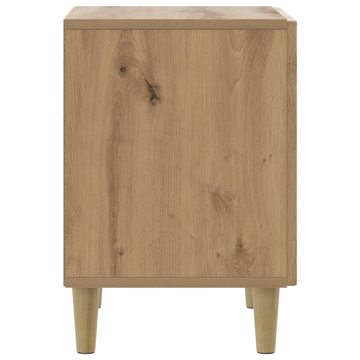 Nattbordskap 2 pcs Artisan eik 43 x 34,5 x 50 cm Konstruert tre