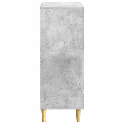 Serviesskap Betonggrå 66 x 34,5 x 90 cm Konstruert tre