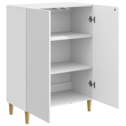 Serviesskap Høgglans hvit 66 x 34,5 x 90 cm Konstruert tre