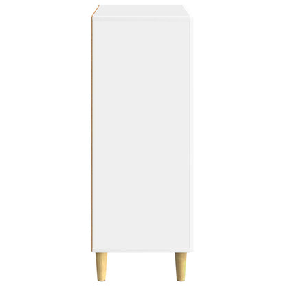 Serviesskap Høgglans hvit 66 x 34,5 x 90 cm Konstruert tre