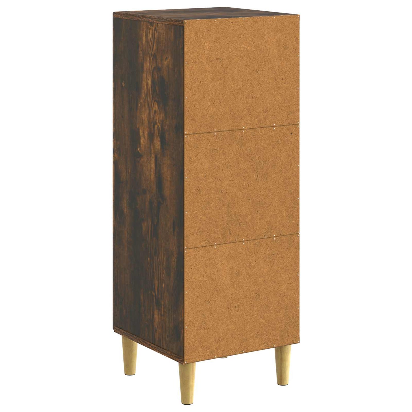 Serviesskap Røkt Eik 33 x 34,5 x 90 cm Konstruert tre