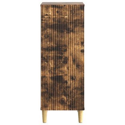 Serviesskap Røkt Eik 33 x 34,5 x 90 cm Konstruert tre