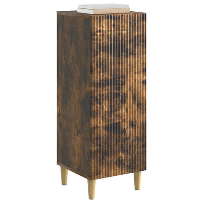 Serviesskap Røkt Eik 33 x 34,5 x 90 cm Konstruert tre