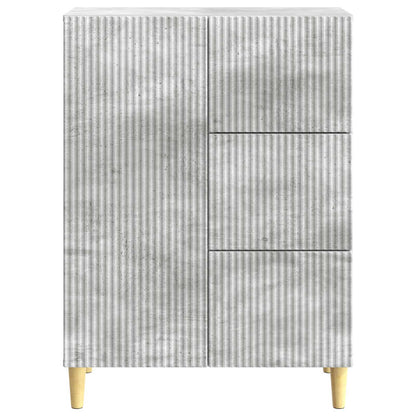 Serviesskap Betonggrå 66 x 34,5 x 90 cm Konstruert tre