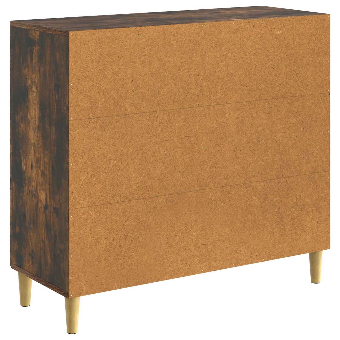 Serviesskap Røkt Eik 89 x 34,5 x 80 cm Konstruert tre
