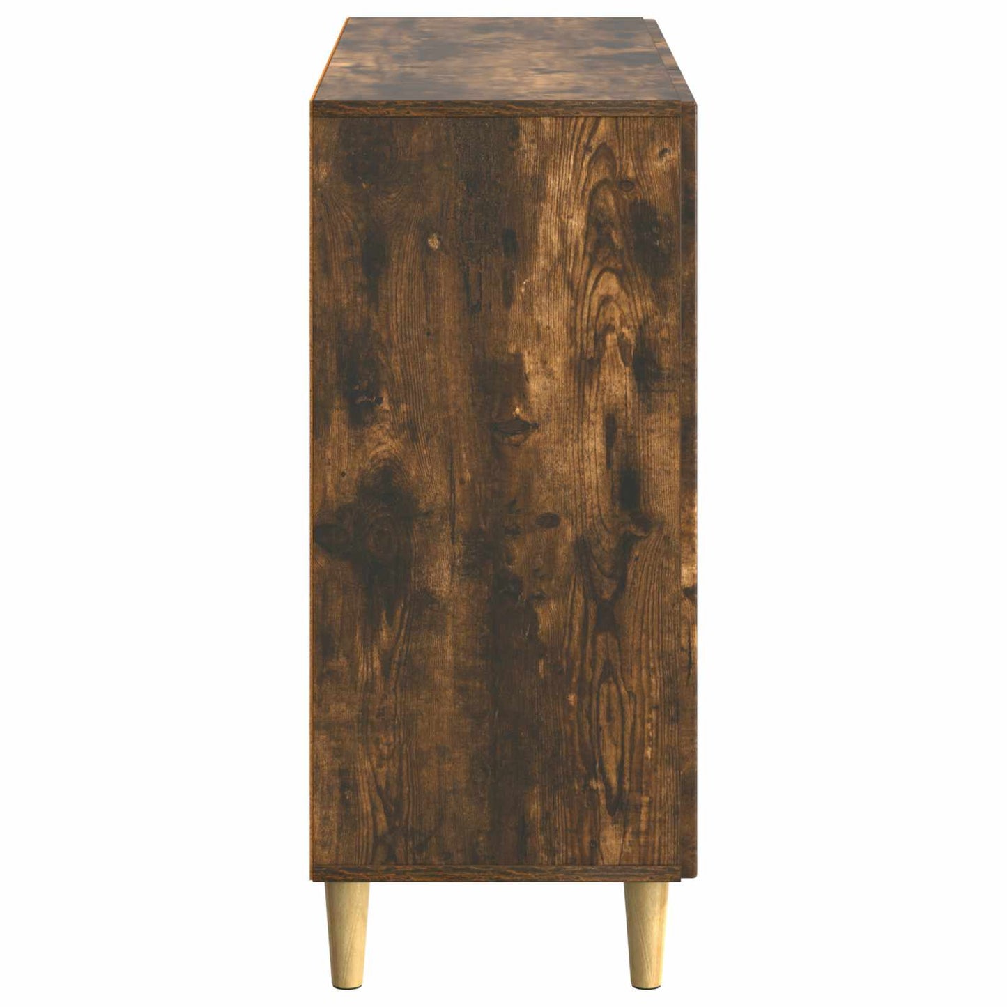 Serviesskap Røkt Eik 89 x 34,5 x 80 cm Konstruert tre