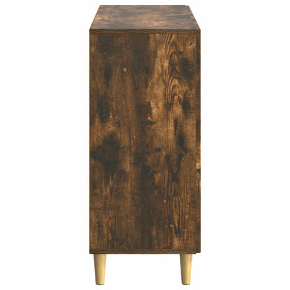 Serviesskap Røkt Eik 89 x 34,5 x 80 cm Konstruert tre