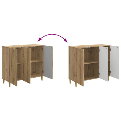 Serviesskap Artisan eik 89 x 34,5 x 80 cm Konstruert tre