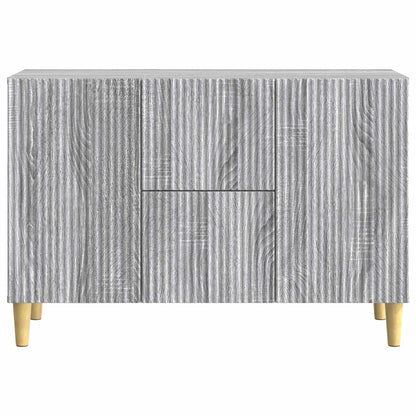 Serviesskap Grå sonoma 89 x 34,5 x 60 cm Konstruert tre