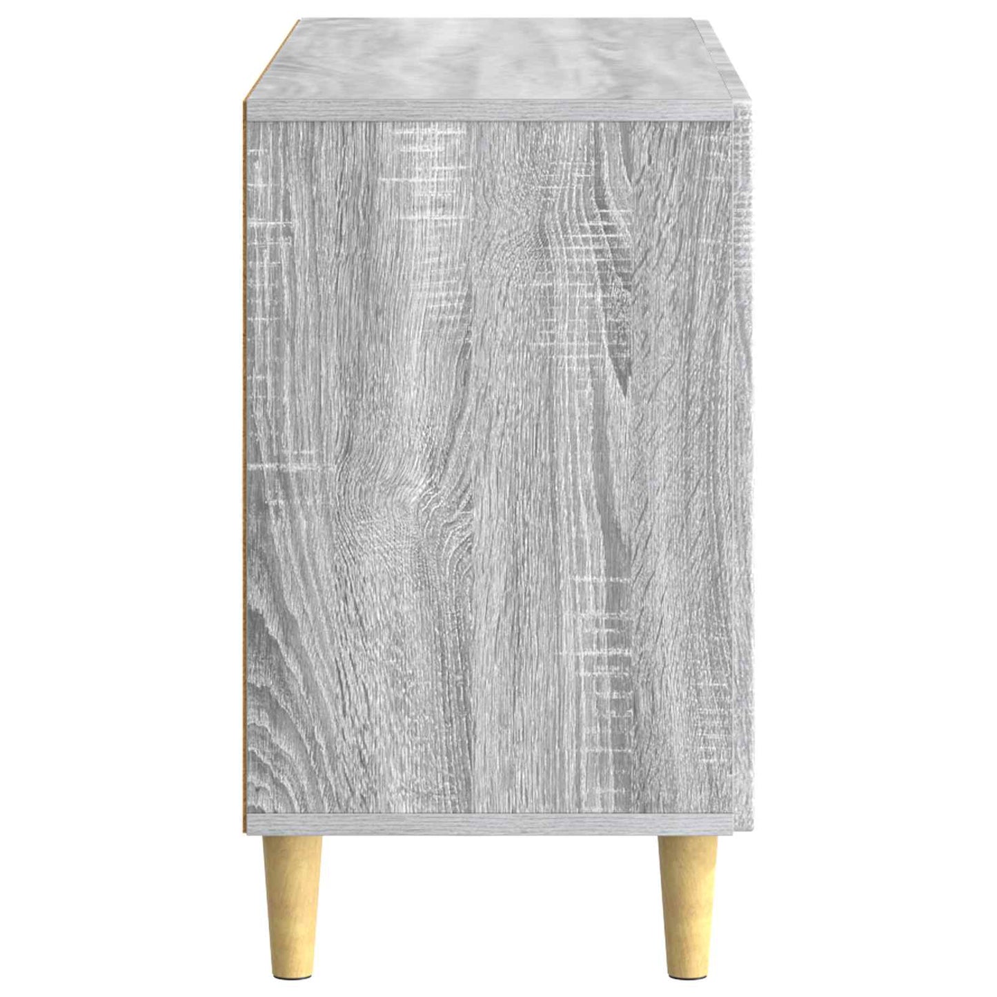 Serviesskap Grå sonoma 89 x 34,5 x 60 cm Konstruert tre
