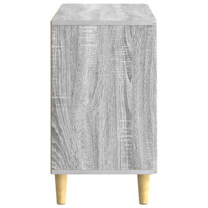 Serviesskap Grå sonoma 89 x 34,5 x 60 cm Konstruert tre