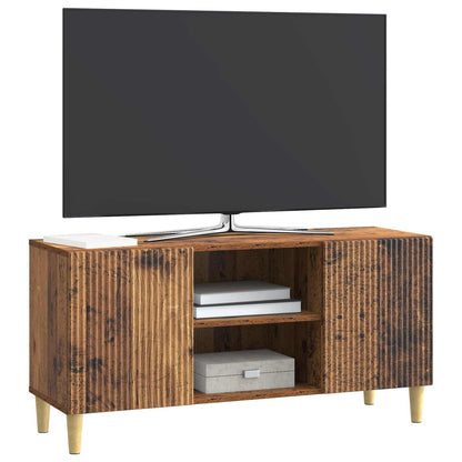 TV-skap Gammelt tre 102 x 34,5 x 50 cm Konstruert tre
