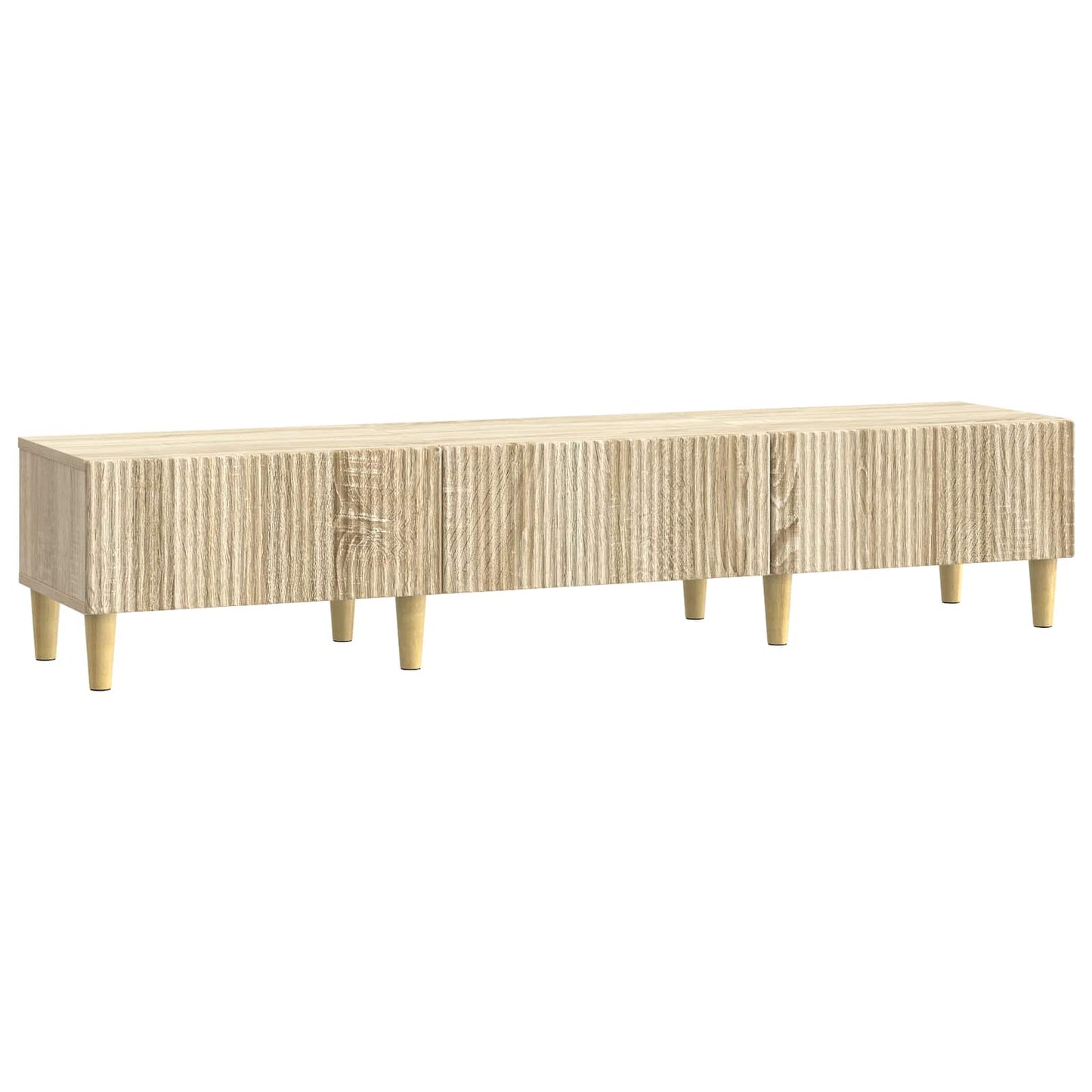 TV-skap med skuff Sonoma eik 147 x 34,5 x 30 cm Konstruert tre