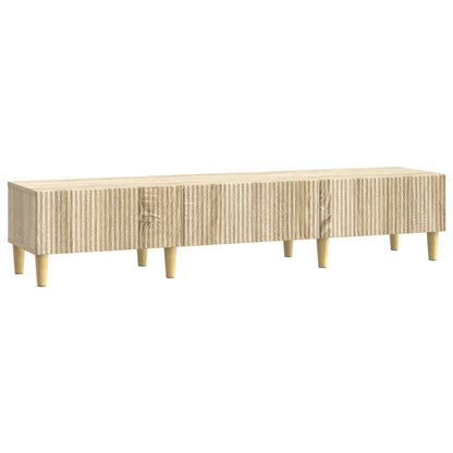 TV-skap med skuff Sonoma eik 147 x 34,5 x 30 cm Konstruert tre