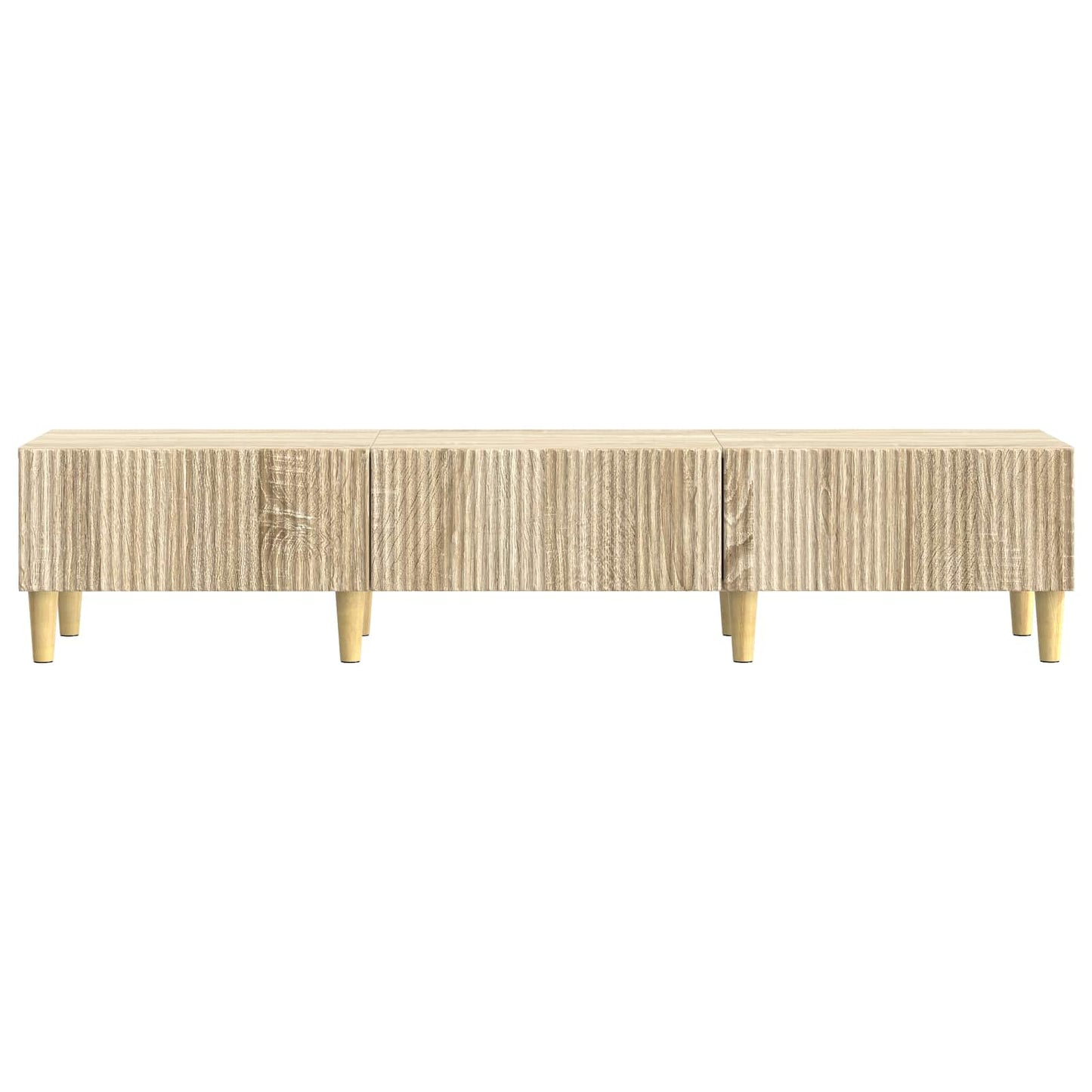 TV-skap med skuff Sonoma eik 147 x 34,5 x 30 cm Konstruert tre