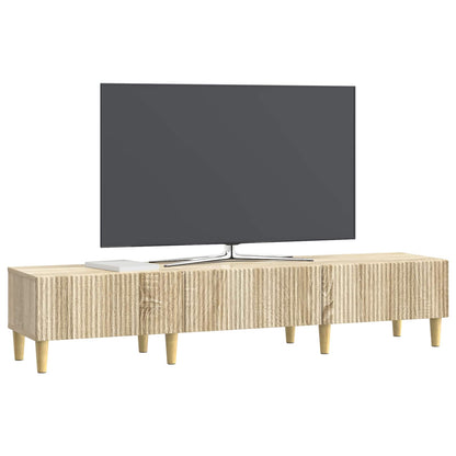 TV-skap med skuff Sonoma eik 147 x 34,5 x 30 cm Konstruert tre