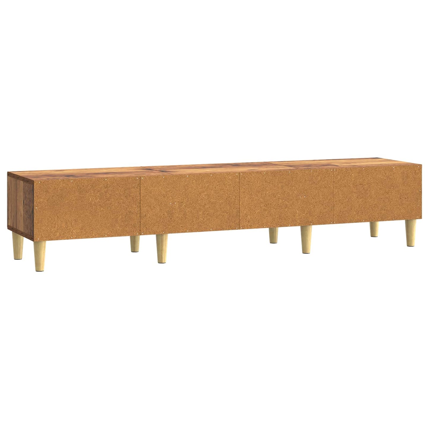 TV-skap med skuff Gammelt tre 147 x 34,5 x 30 cm Konstruert tre