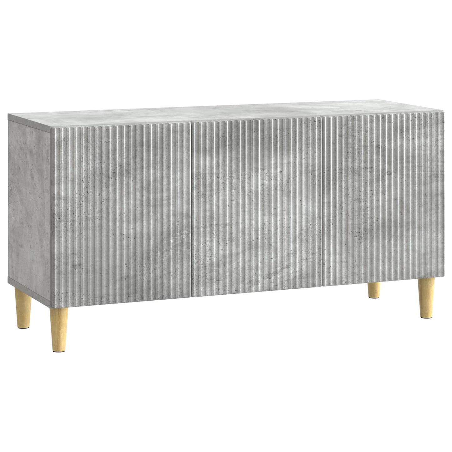 TV-skap Betonggrå 99 x 34,5 x 50 cm Konstruert tre