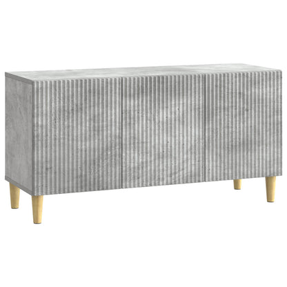 TV-skap Betonggrå 99 x 34,5 x 50 cm Konstruert tre