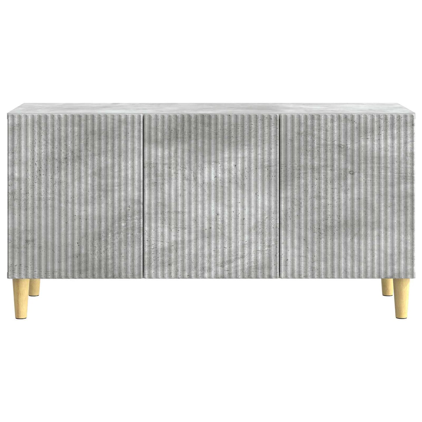 TV-skap Betonggrå 99 x 34,5 x 50 cm Konstruert tre