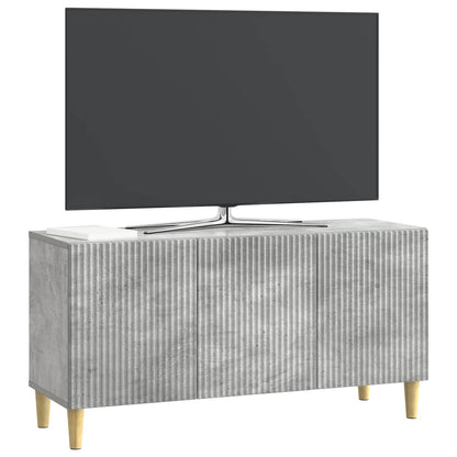 TV-skap Betonggrå 99 x 34,5 x 50 cm Konstruert tre