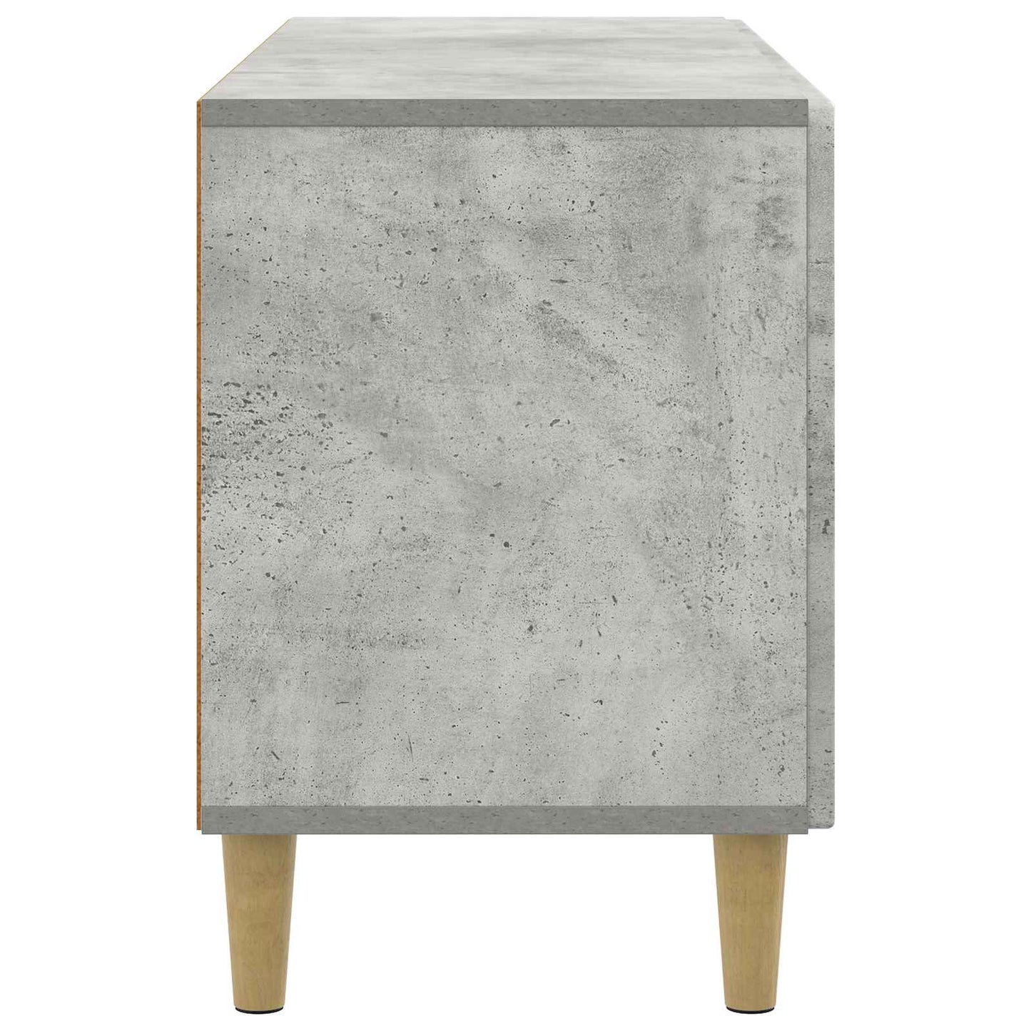 TV-skap Betonggrå 99 x 34,5 x 50 cm Konstruert tre