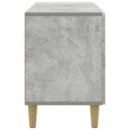 TV-skap Betonggrå 99 x 34,5 x 50 cm Konstruert tre