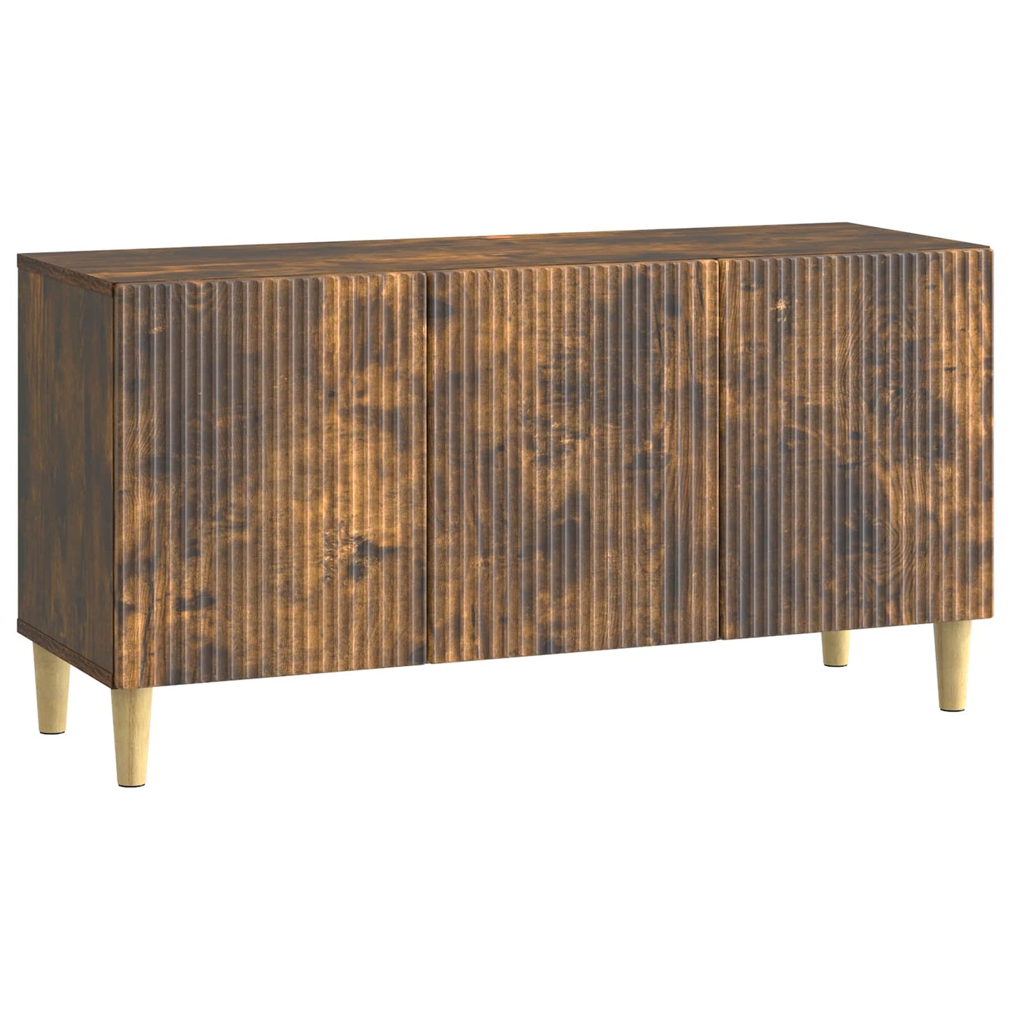 TV-skap Røkt Eik 99 x 34,5 x 50 cm Konstruert tre
