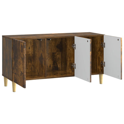 TV-skap Røkt Eik 99 x 34,5 x 50 cm Konstruert tre