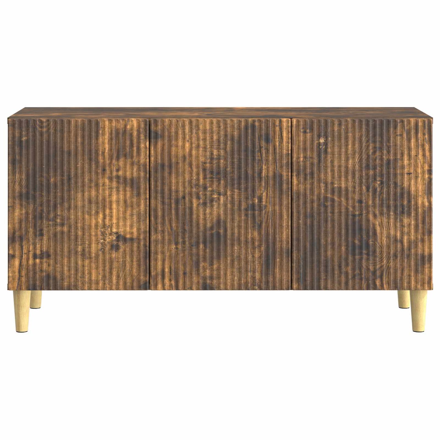 TV-skap Røkt Eik 99 x 34,5 x 50 cm Konstruert tre