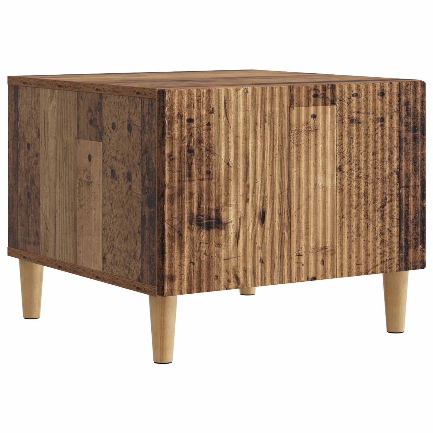 Kaffebord med skuff Gammelt tre 49 x 50 x 40 cm Konstruert tre