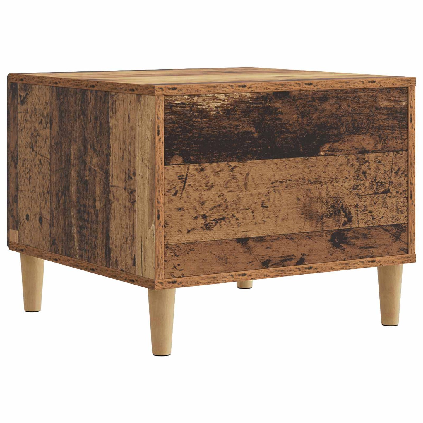 Kaffebord med skuff Gammelt tre 49 x 50 x 40 cm Konstruert tre