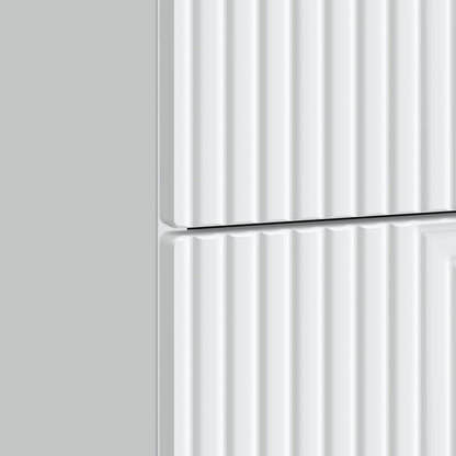Nattbordskap 2 pcs Hvit 43 x 34,5 x 47,5 cm Konstruert tre